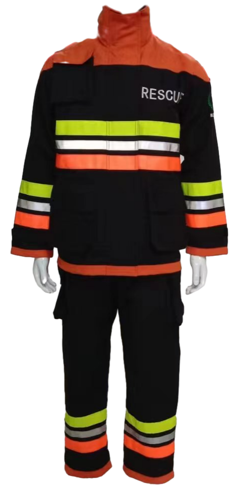 消防员灭火防护服（撞色） Three-layer Fireman suit （contrast colour）